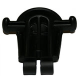Thule 52450 anti-sway holder accessory for RaceWay car rack system, shown attached to the rack for stabilizing loads.
