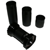 Wheels Manufacturing T47 Angular Contact Bb Fo 30Mm Cranks Black Bottom Bracket