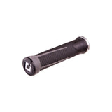 ODI AG Lock-On grips for downhill racing and mountain biking, featuring textured rubber for secure grip and control.