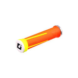 ODI AG Lock-On grips for downhill racing and mountain biking, black rubber handlebar grips with locking mechanism.