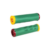 ODI Dread Lock MTB grips with lock-on system and vibration dampening for secure mountain bike handlebar grip.
