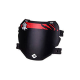 ODI downhill frame protection and DH number plate with stickers for mountain bike bikes, featuring durable accessories for MTB riding.