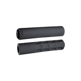 ODI Vapor Slip-On MTB grips with ergonomic finger cutouts for mountain bikes, designed for comfortable, secure handling.