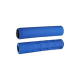 ODI Vapor Slip-On MTB grips with ergonomic finger cutouts, designed for mountain bike handlebar control and comfort