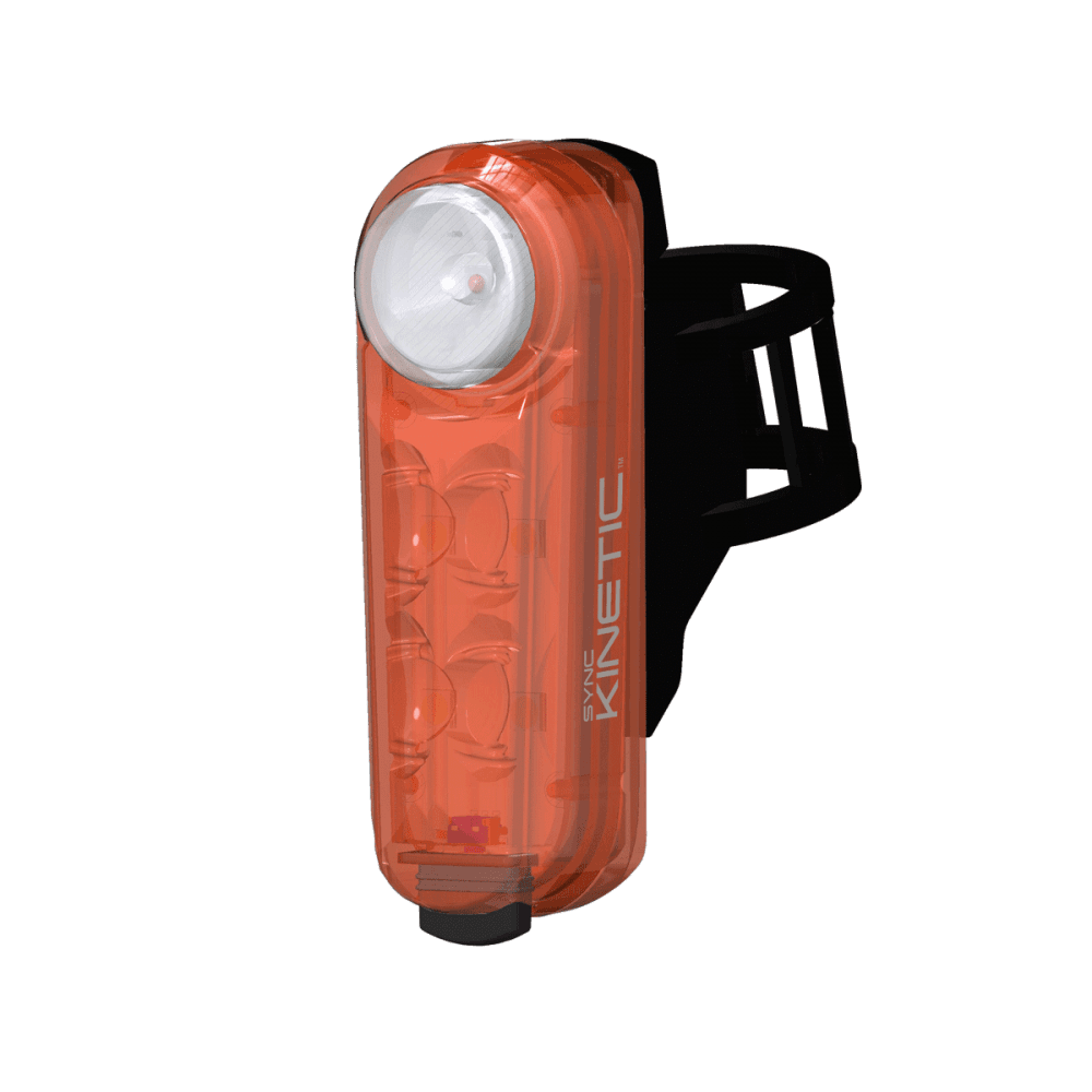 CatEye Sync Core and Sync Kinetic Bluetooth bike light set with front and rear lights for safe cycling visibility