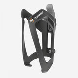 Black SKS Topcage bike water bottle holder, durable front-loading cage designed for secure bottle storage on bikes.
