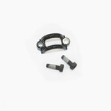 Avid black spare disc brake lever split clamp kit with steel hardware for Elixir 5/3, DB 3/1, and Level T brake components.