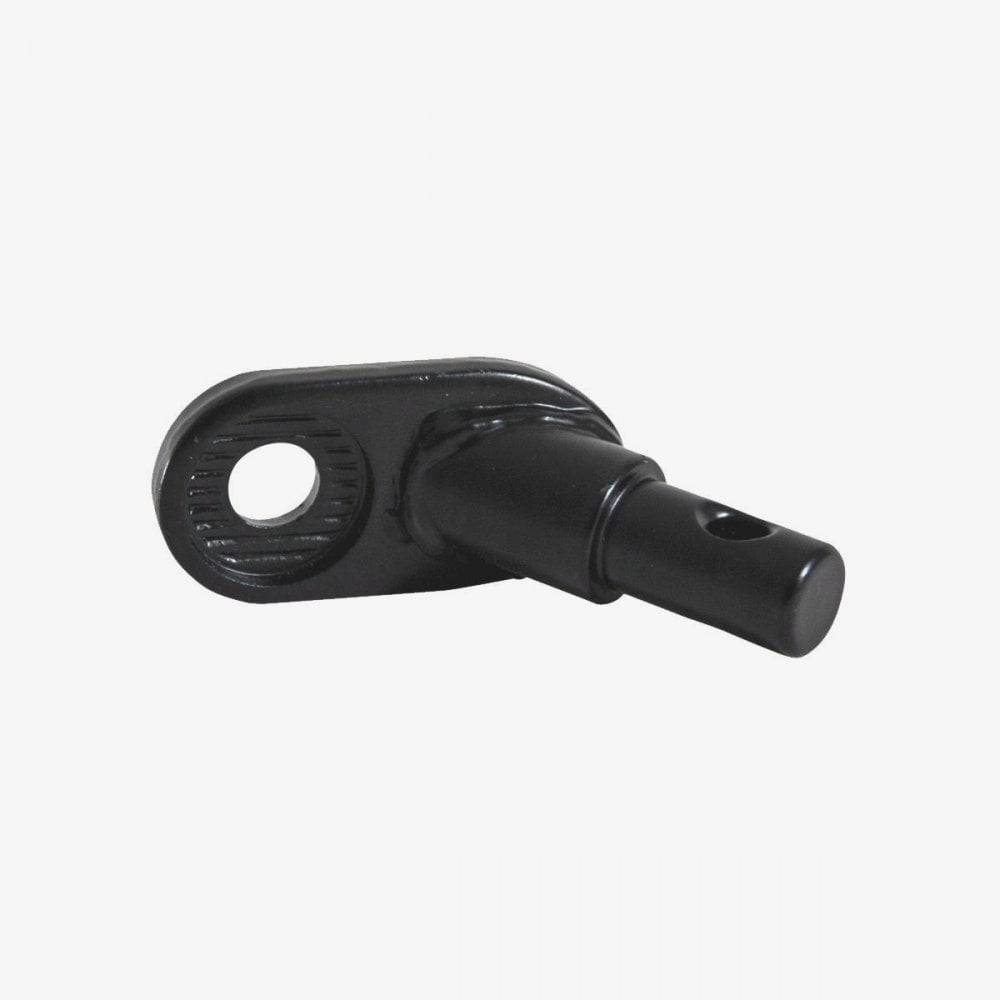 Hamax Extra bike mount accessory for Outback trailer, quick and secure child transport attachment, black plastic and metal components.