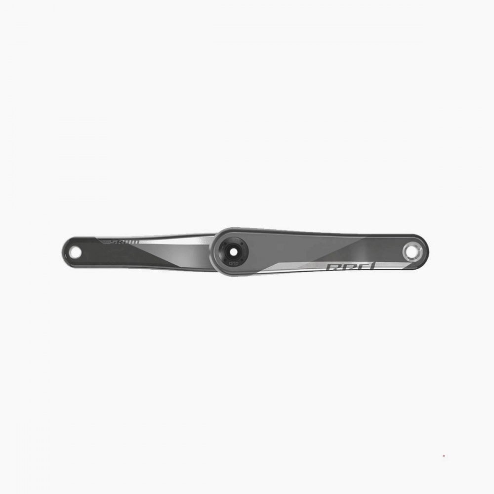 Quarq RED D1 GXP crank arm assembly 175mm for bicycle components, no chainrings or bottom bracket included.
