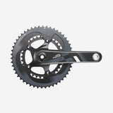 SRAM Force22 11-speed road bike crankset with 172.5mm crank arms and 53-39T chainrings, GXP bottom bracket cups not included