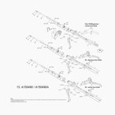 Avid Disc Brake Spare Lever Mmx/Shifter Mounting Bracket Left -Guide Ult/Rsc/Rs/Re/Rlevel Ult/Tlm/Tl Code Rsc/R Db5 Elixer 9/7/Cr Mag/X0/ Xx Qty 1 Spares & Accessories