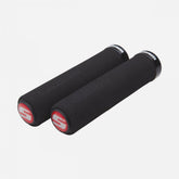Sram Locking Grips Foam 129Mm Black With Single Black Clamp And End Plugs Grips
