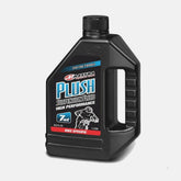 Rock Shox Maxima Suspension Oil PLUSH rear shock fluid, 1-liter bottle for high-quality suspension maintenance and repair.