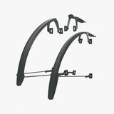 SKS Speedrocker mudguard set for gravel, cyclocross, and road bikes with 32-42mm tires, durable bike accessories.