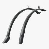 Black SKS Velo 700c mudguard set with 42mm width for 28-inch wheels, universal fit, bicycle accessories.