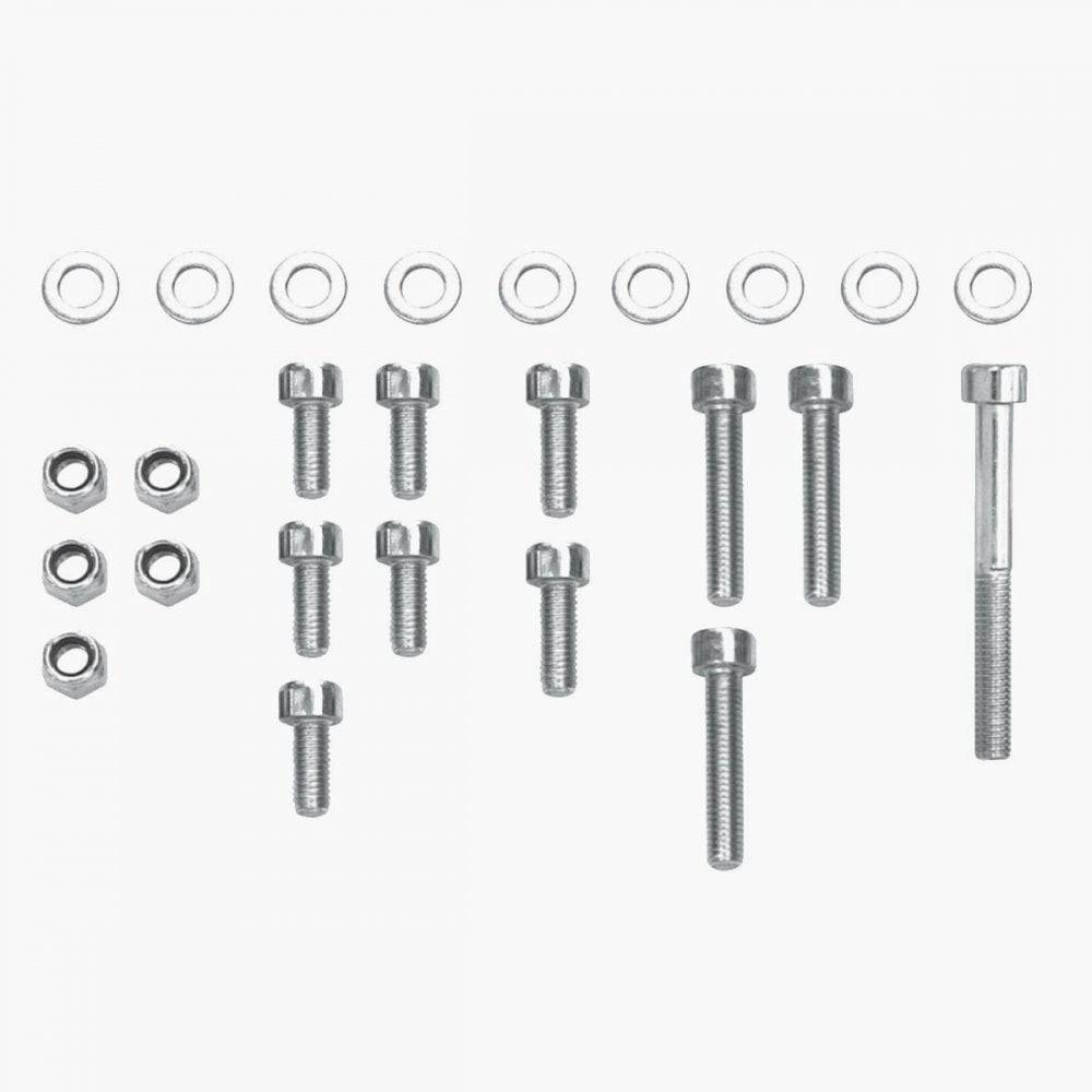 SKS frame mounting kit for Chromoplastics and Bluemels full-length mudguards, bike accessory with mounting hardware.
