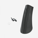 SKS XXL mudguard spoiler extension showing a 15cm long black plastic accessory for bike mudguards