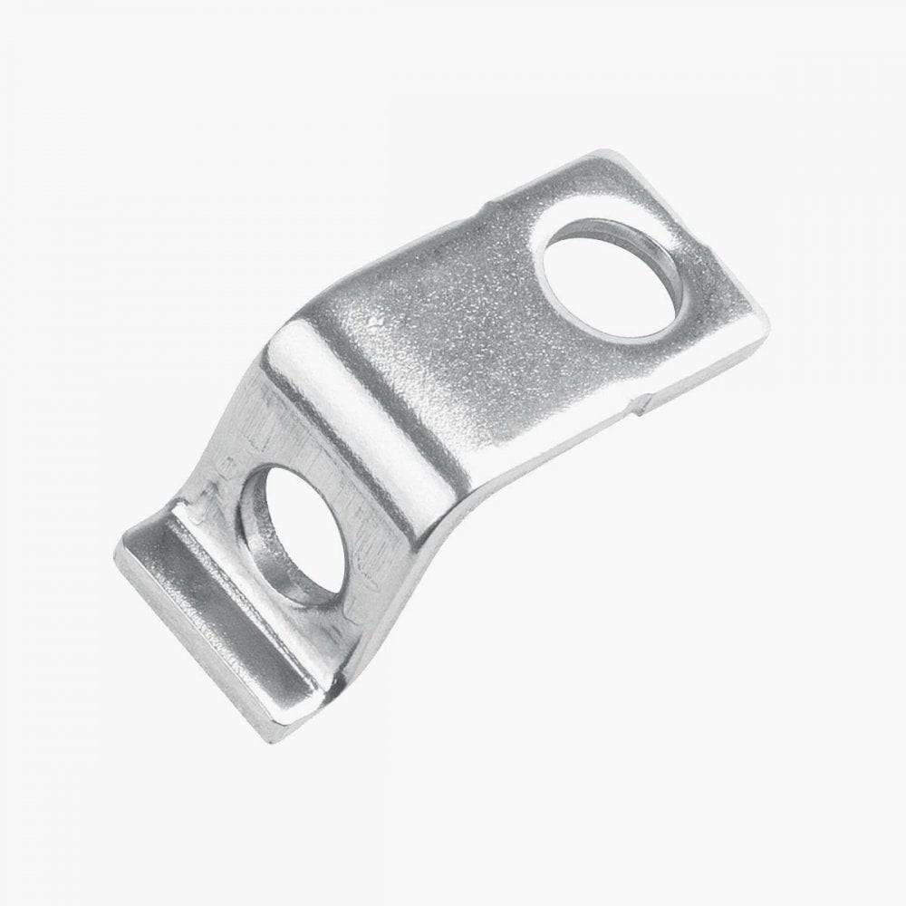 Set of four SKS angled fork brackets for Suntour forks, used to securely mount mudguards on bicycle forks.