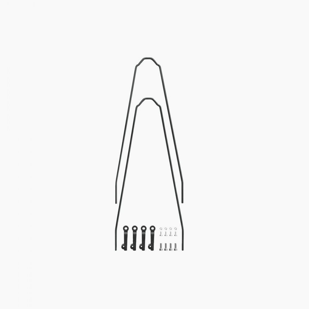 SKS black replacement U stay kit for Velo 42 urban and 47 trekking mudguards, bike accessories, durable and easy to install
