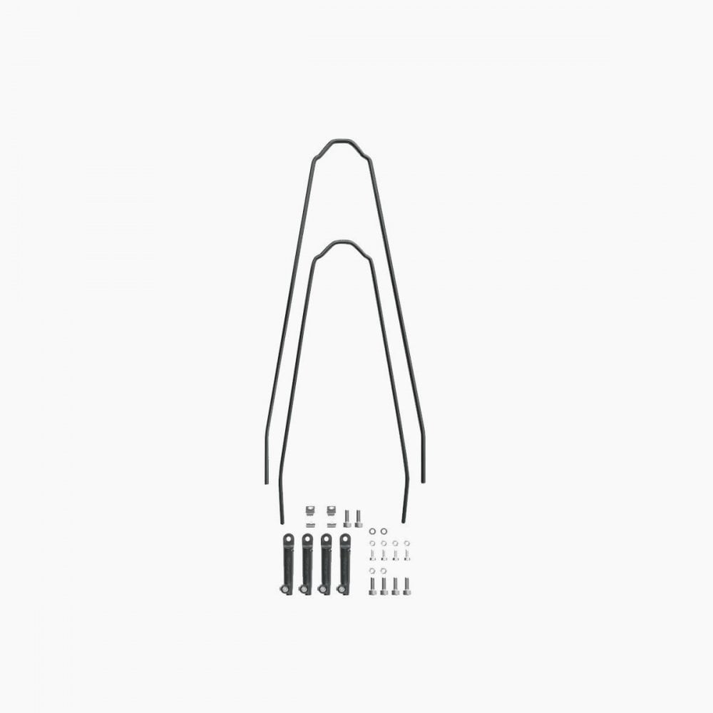 Black SKS U Stay Kit for Suntour Velo 42/47 forks mudguard support, bicycle fork accessory for secure mudguard attachment.