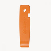 SKS orange bike tyre levers 3-pack for tyre removal and valve tools, ideal for bike workshop use