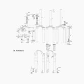 Rock Shox Spare Front Suspension Service Foam Ring 32Mm X 5Mm Sid A1-A3 /Reba A2-A3/Bluto A1 Qty 20 Spares & Accesories