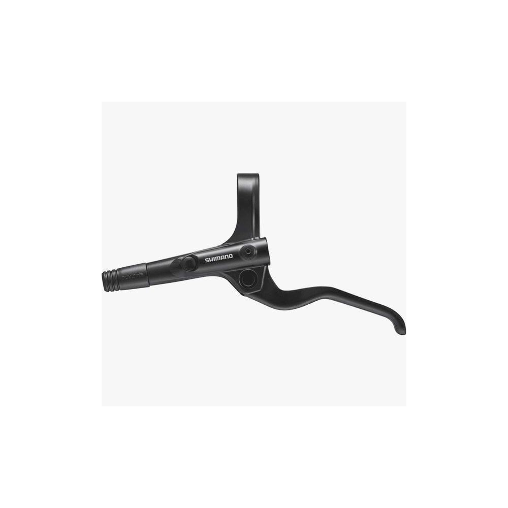 Shimano Altus BL-MT201 left-hand brake lever in black with adjustable reach, bike component for reliable stopping power.
