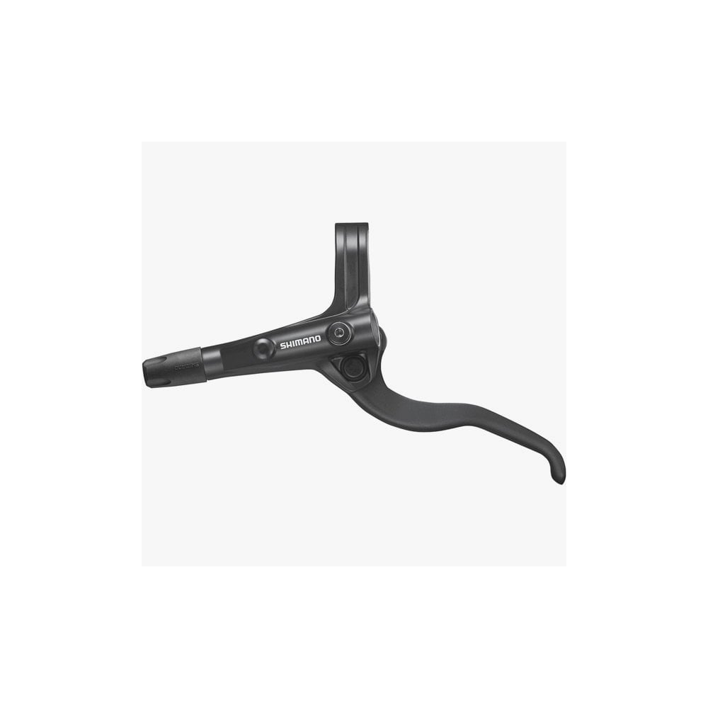 Shimano Acera BL-MT401 left hand hydraulic brake lever for mountain bike, black component with ergonomic design.