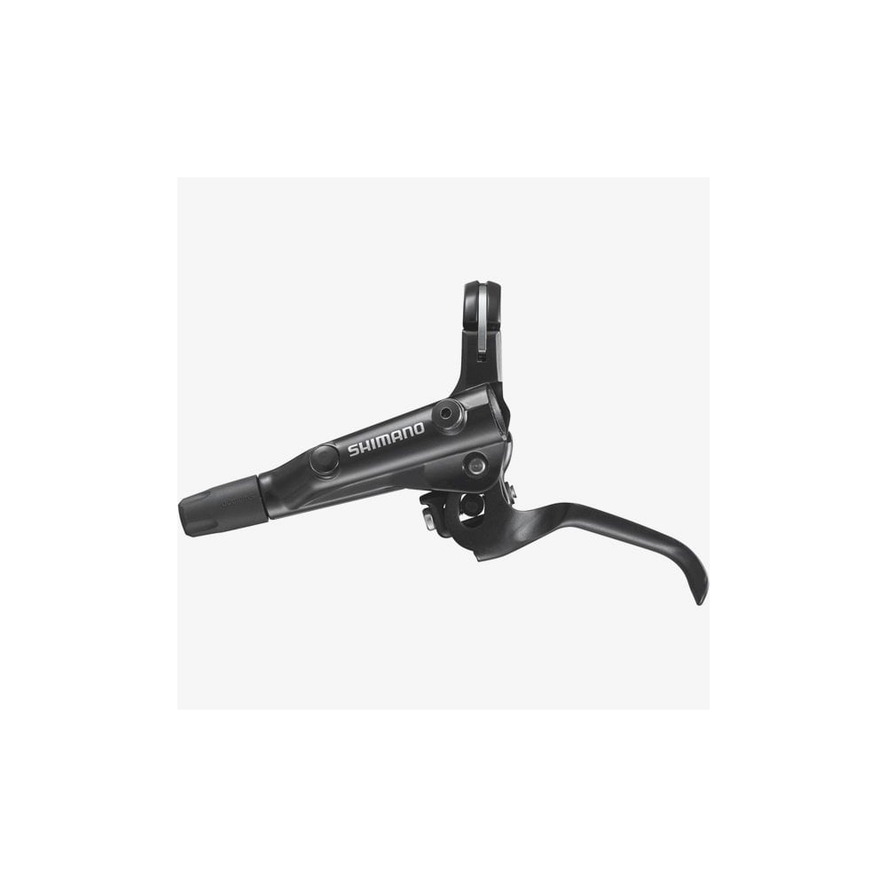 Shimano BL-MT501 left hand MTB disc brake lever in black, I-spec-II ready, designed for mountain bike components.