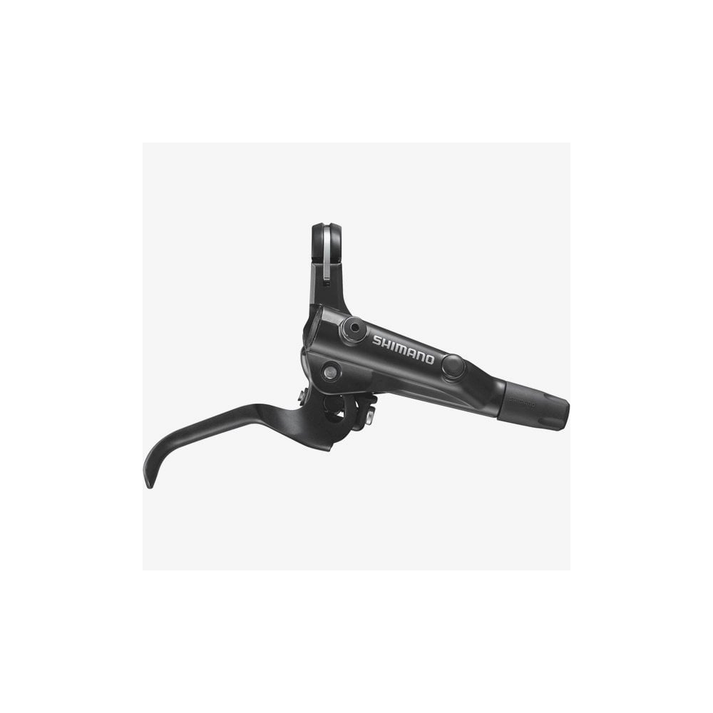 Shimano BL-MT501 right-hand MTB disc brake lever in black, I-spec-II compatible, for mountain bike components.