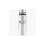 Elite Ice Fly Thermal Cycling Bottle 500ml clear with 2-hour insulation, outdoor accessories for cycling hydration