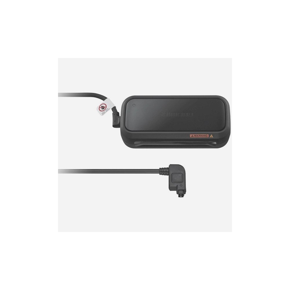 Shimano STEPS EC-E6002 e-bike battery charger, designed for Shimano e-bike batteries, with no SMBCC16 cable included.