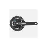 Shimano Altus FC-M315 MTB chainset with 36/22T gears, 170mm black crank arms, 7/8-speed boost, without chainguard