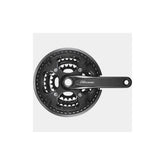 Shimano Fc-T6010 Deore 10-Speed Chainset 48/36/26T With Chainguard Black 175 Mm Cranks