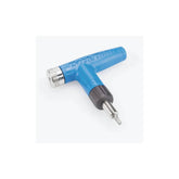 Park Tool ATD-1.2 adjustable torque driver with bit storage, featuring 4-6 Nm settings, used in workshop bike maintenance.