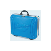 Park Tool BX-2.2 blue workshop tool case with secure lock and custom pallets for mechanics, showcasing durable storage.