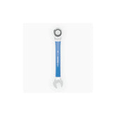 Park Tool MWR-15 15mm ratcheting metric wrench with two-way ratchet ends, ideal for workshop bicycle maintenance.