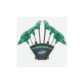 Park Tool PH-T1.2 P-Handled Torx driver set with holder, ergonomic workshop tools for precise tightening and loosening.
