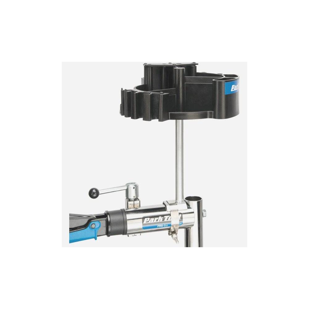 Park Tool TK-4 Tool Kaddie workshop organizer with stand mount, rotating tool storage for bicycle repair and maintenance tools.