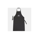 Finish Line Pro Shop Apron V2 in black, a durable adjustable mechanic workshop apron with multiple pockets for tools.