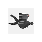 Shimano SL-M315-8R mountain bike 8-speed right shift lever with band clamp, showing gear selector and ergonomic design