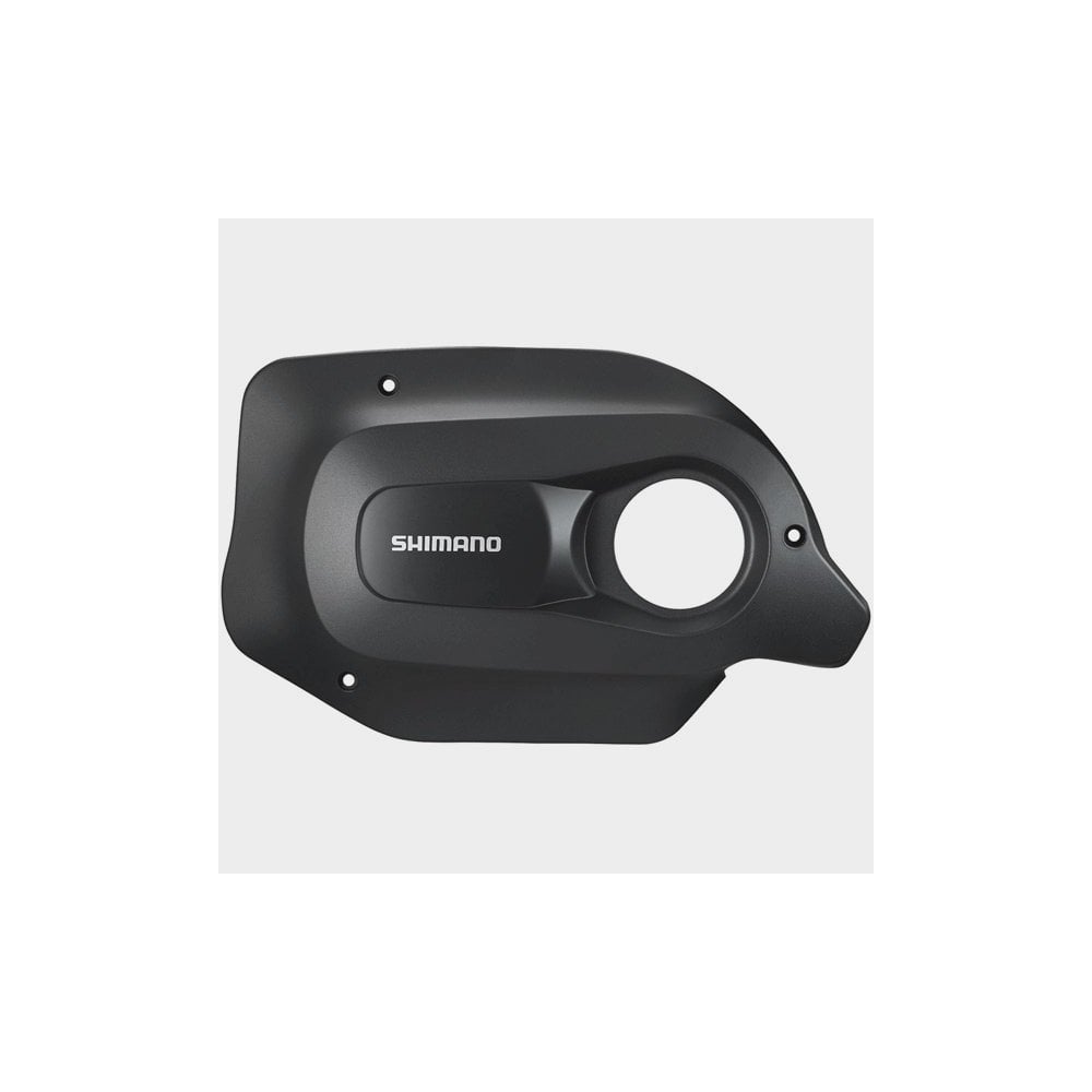 Shimano STEPS SM-DUE50 drive unit cover with screws for city e-bike components, providing protection to the e-bike's drive system.