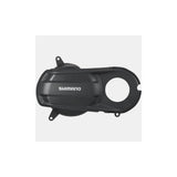 Shimano STEPS SM-DUE50 drive unit cover with screws for city e-bike components, showing the black cover and mounting hardware.