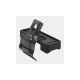 Thule 5167 Evo clamp fitting kit for securing vehicle roof racks, showing metal clamps and mounting components.