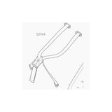 Thule Maxi Harness replacement for Yepp childseat, genuine accessory with secure mounting components and spare parts.