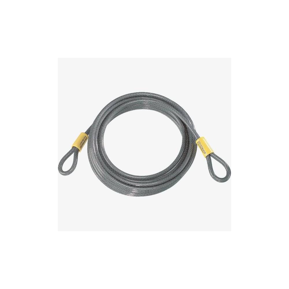 Kryptonite Kryptoflex 30ft braided steel bike security cable extension coiled with protective vinyl coating