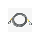 Kryptonite Kryptoflex 30ft braided steel bike security cable extension coiled with protective vinyl coating