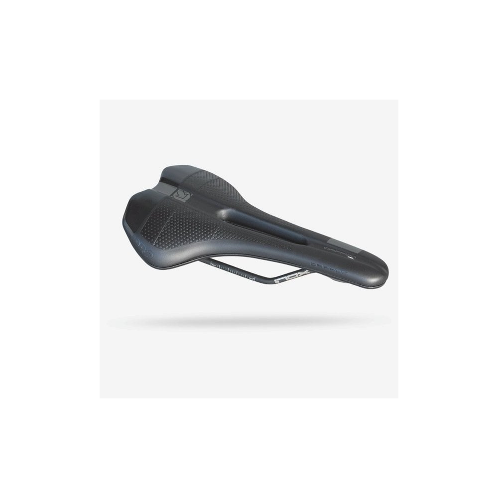 PRO Griffon Gel Saddle for bikes with gel inserts offers comfortable performance, ideal for cycling components.