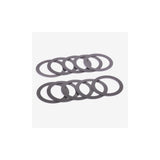 Wheels Manufacturing 29mm ID x 0.5mm crank spindle spacers for SRAM DUB cranks, shown in a 10-pack for bike component adjustment.