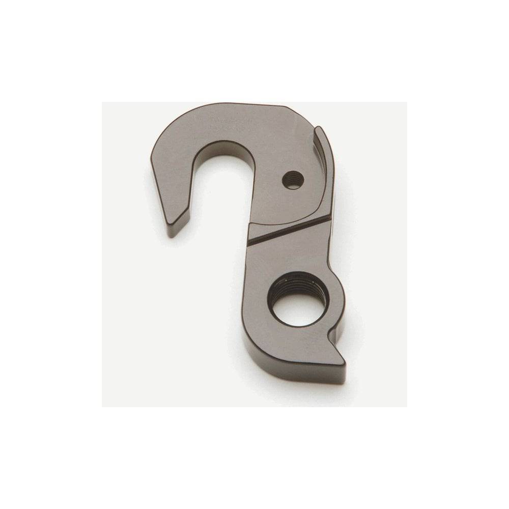 Wheels Manufacturing replaceable derailleur hanger dropout E with hardware and instructions for bike component repair.